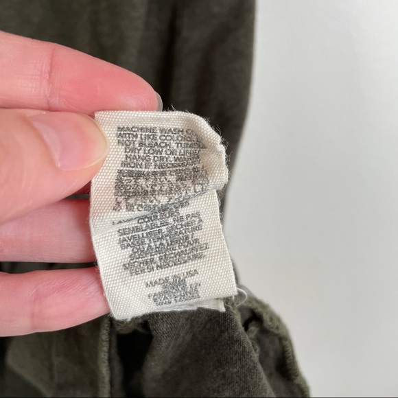 THE GREAT. Peplum Ruffle Tee Size 1 - Picture 11 of 12